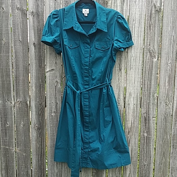 Worthington Dresses & Skirts - Worthington teal dress (POCKETS!) 16w